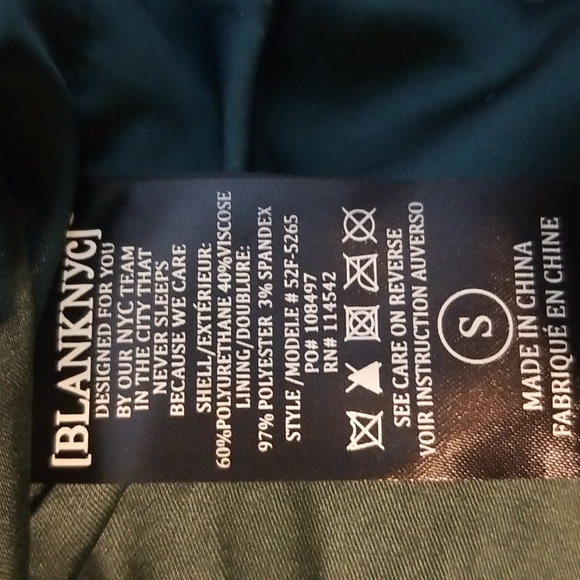 COVERGIRL❣️Blank NYC Green jacket - Picture 12 of 12